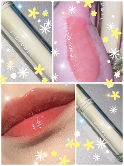 JUDYDOLL 果実茶ティントリップ C02 夕焼け柚子茶/JUDYDOLL/リップティントを使ったクチコミ(2枚目)