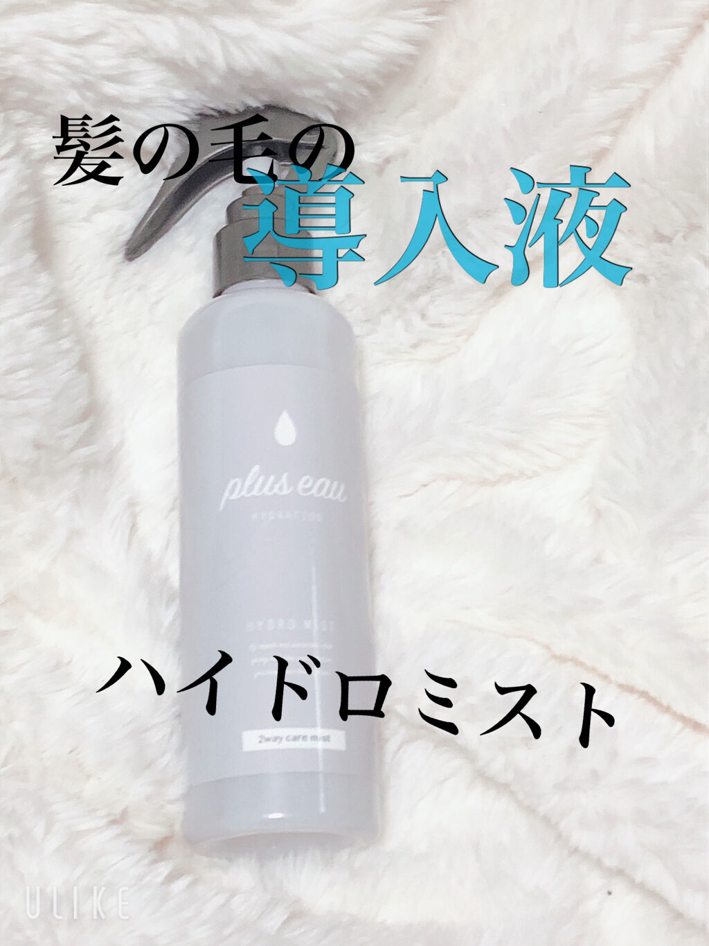 ハイドロミストN/plus eau/アウトバストリートメントを使ったクチコミ（1枚目）