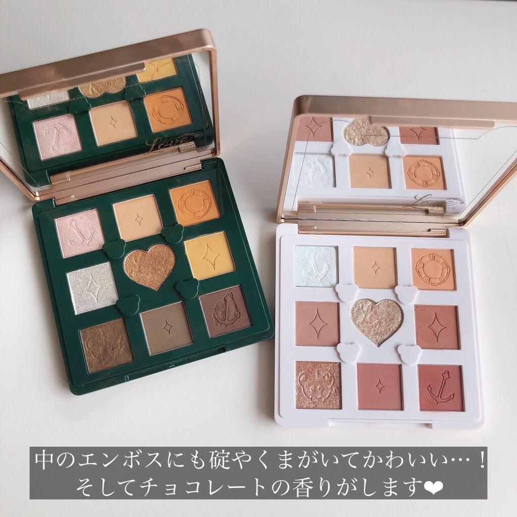 Love Bear 9色 アイシャドウパレット/FlowerKnows/アイシャドウパレットを使ったクチコミ(3枚目)