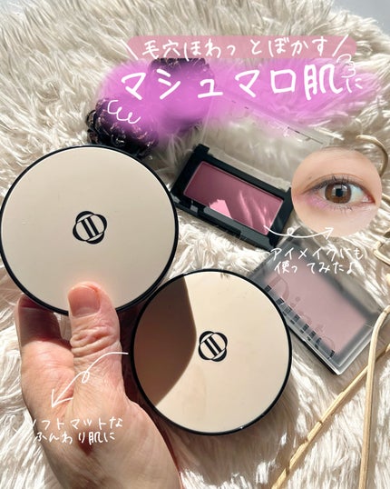 ブラーフィニシュブラッシャー/Dinto/パウダーチークを使ったクチコミ(1枚目)