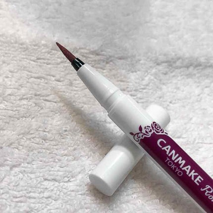 ロマンティックニュアンスアイライナー/キャンメイク/リキッドアイライナーを使ったクチコミ(2枚目)