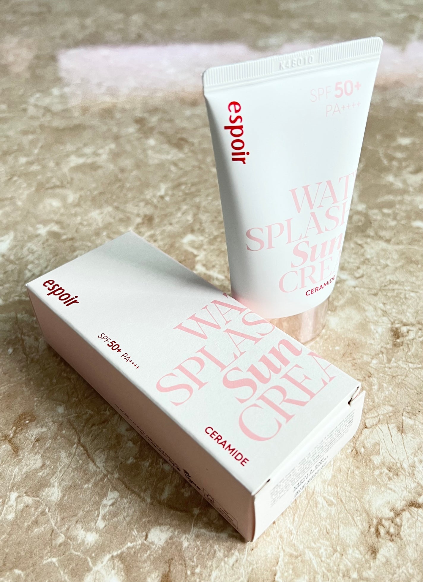 ウォータースプラッシュサンクリーム セラミド/espoir/日焼け止めクリームを使ったクチコミ(1枚目)