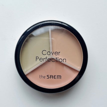 カバーパーフェクション トリプル ポット コンシーラー/the SAEM/パレットコンシーラーを使ったクチコミ(2枚目)