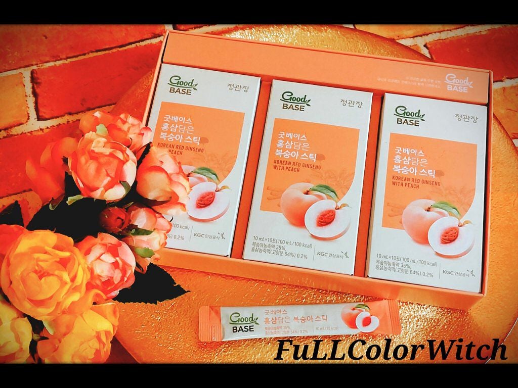 パステル on LIPS 「👑GoodBASE紅参・ピーチスティック👑✔️生薬・薬膳大..」(4枚目)