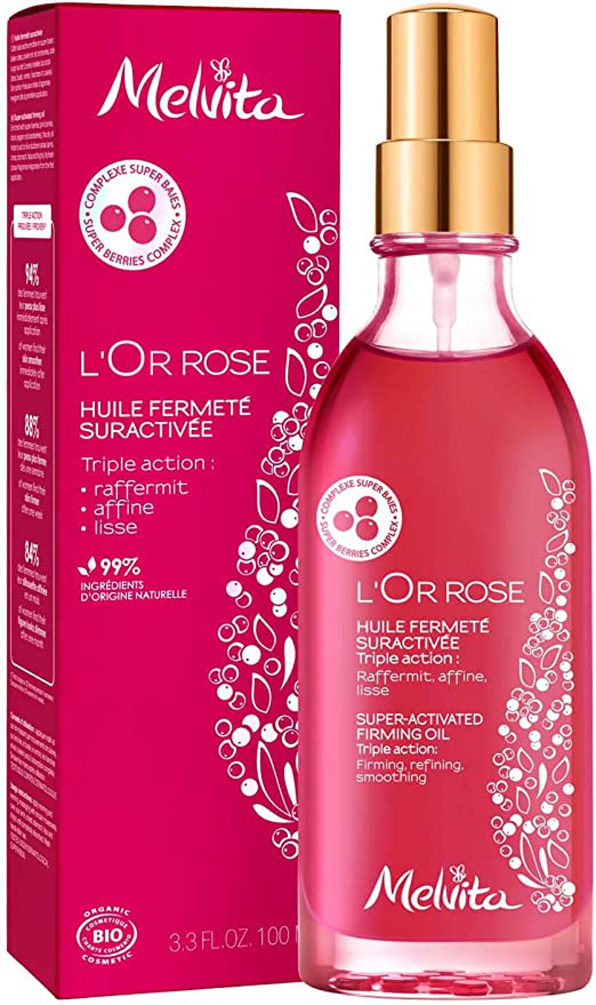 ロルロゼ ピンクフィット ボディオイル Melvita