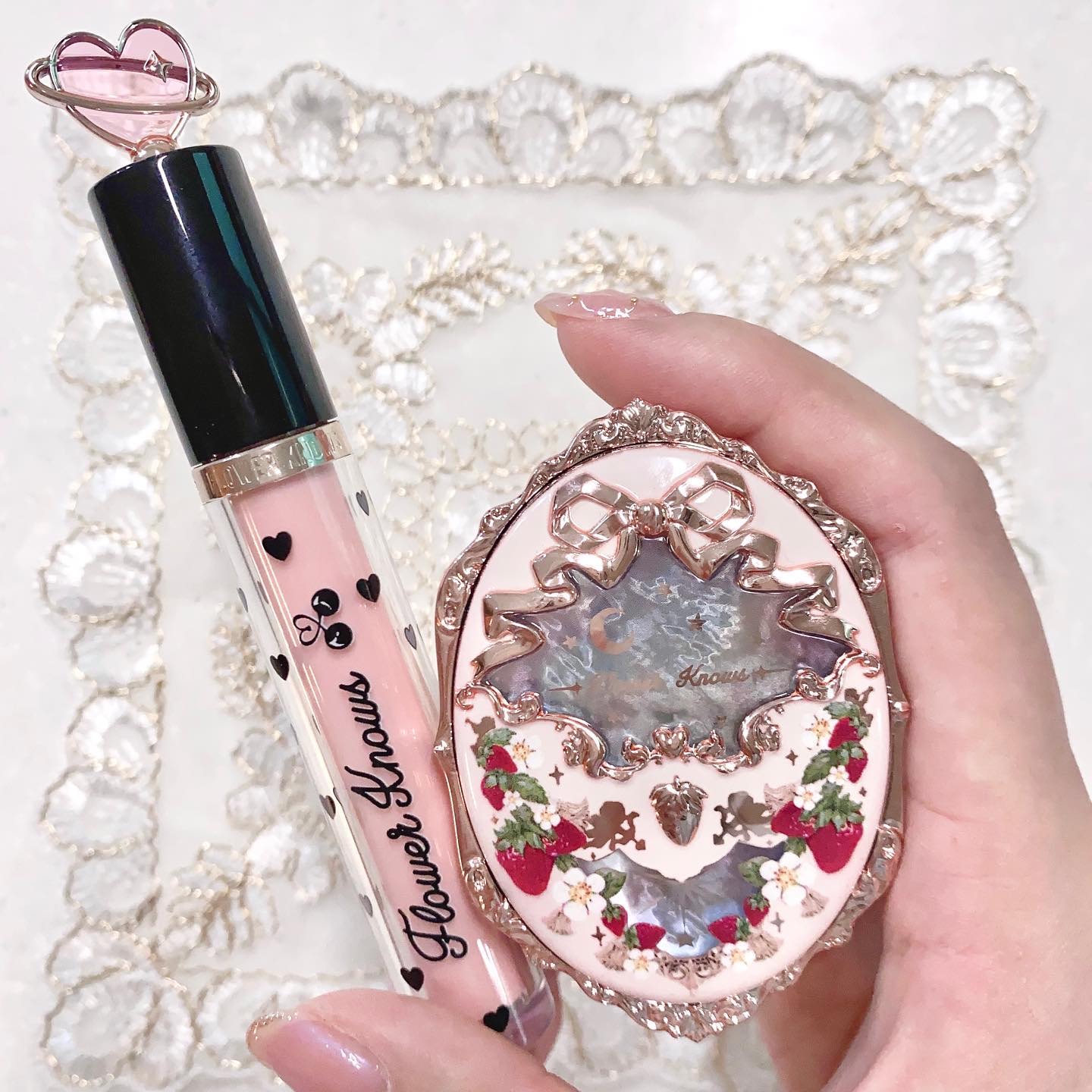 グリスニングウォータリングティント/FlowerKnows/リップティントを使ったクチコミ（1枚目）