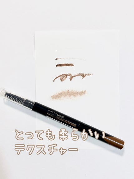 ファッションブロウ パウダーインペンシル N/MAYBELLINE NEW YORK/アイブロウペンシルを使ったクチコミ(3枚目)