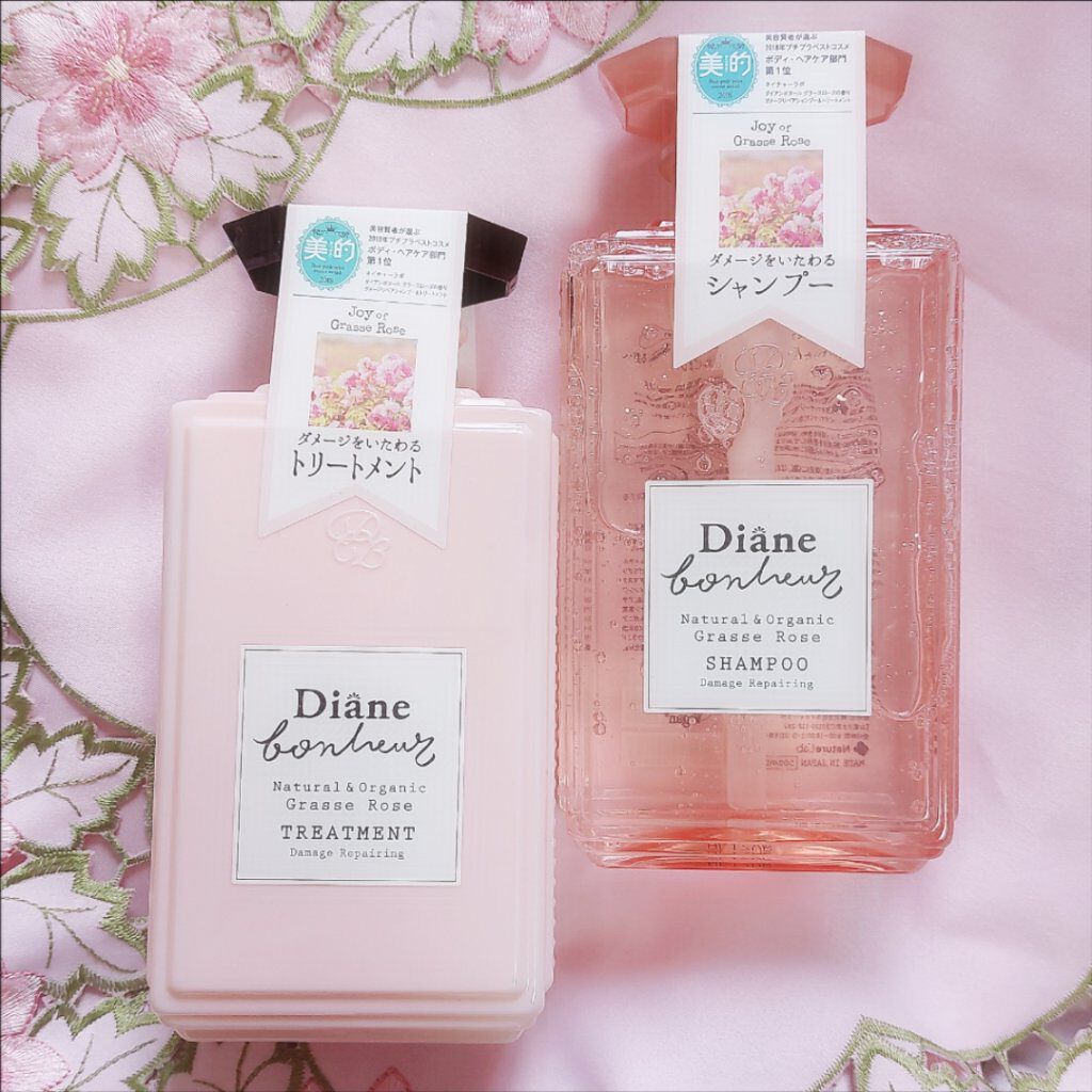 グラースローズの香り/シャンプー＆トリートメント/ダイアン/市販シャンプーを使ったクチコミ（1枚目）