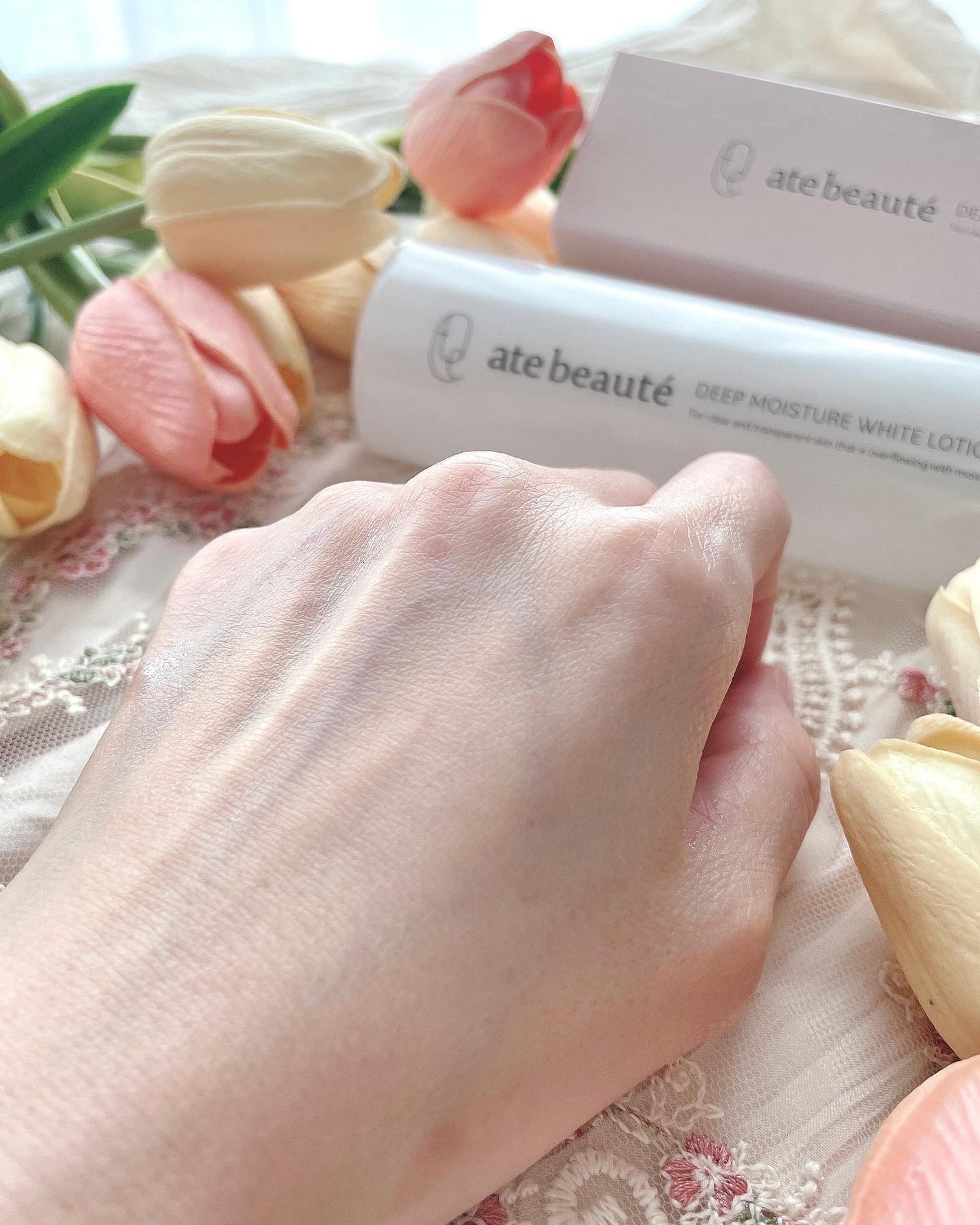 ディープモイスチャーホワイトローション/atebeaute/化粧水を使ったクチコミ(3枚目)