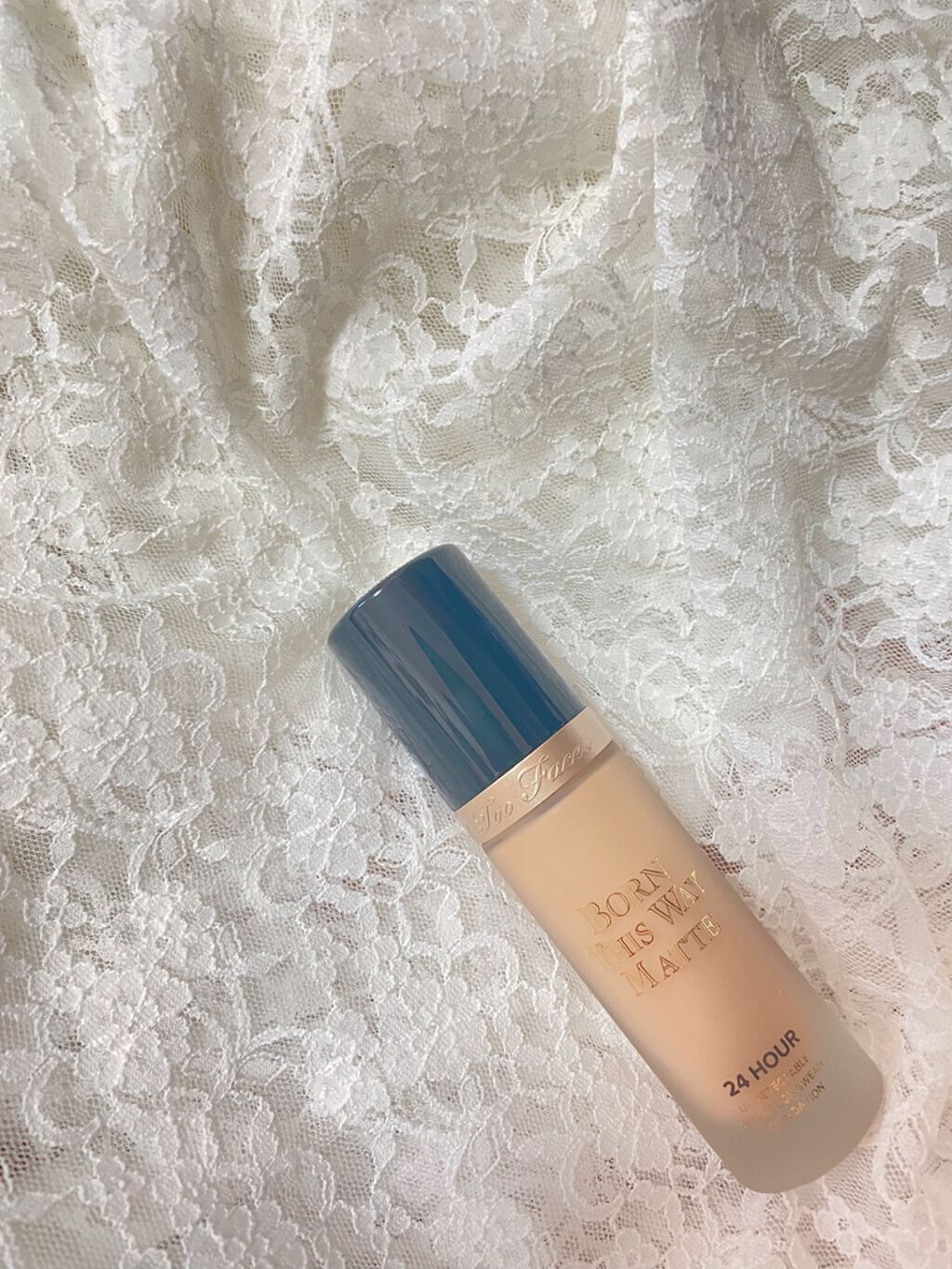 ボーン ディス ウェイ アンディテクタブル 24H マット ファンデーション/Too Faced/リキッドファンデーションを使ったクチコミ(1枚目)