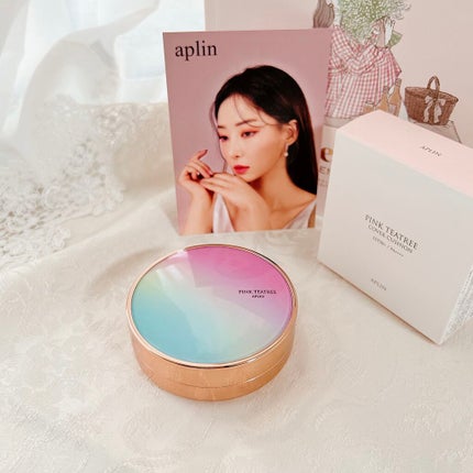 ピンクティーツリーカバークッション/APLIN/クッションファンデーションを使ったクチコミ(1枚目)