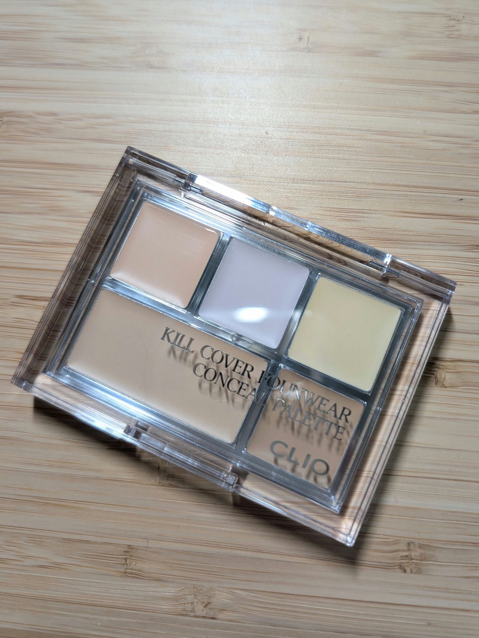 キル カバー ファンウェア コンシール パレット 01 PURE JOY/CLIO/パレットコンシーラーを使ったクチコミ（1枚目）