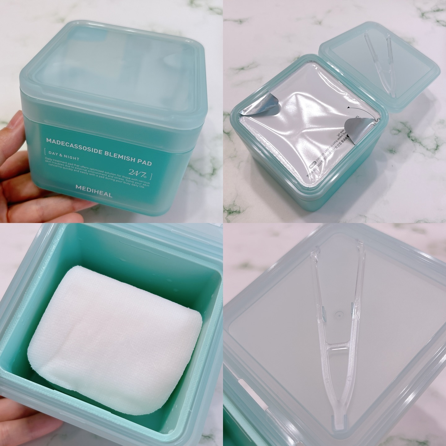 マデカソサイド ブレミッシュパッド/MEDIHEAL/トナーパッドを使ったクチコミ（2枚目）