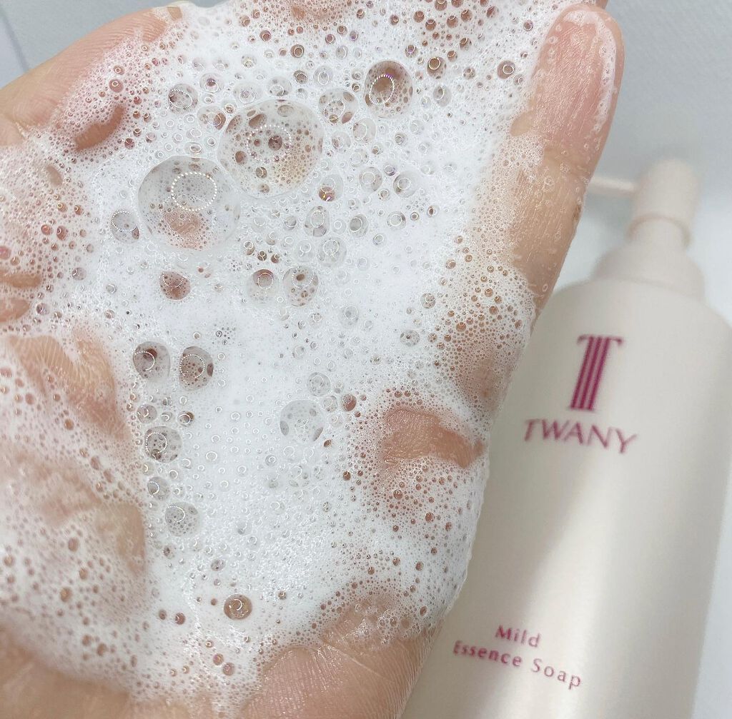 マイルドエッセンスソープ/TWANY/洗顔フォームを使ったクチコミ(4枚目)