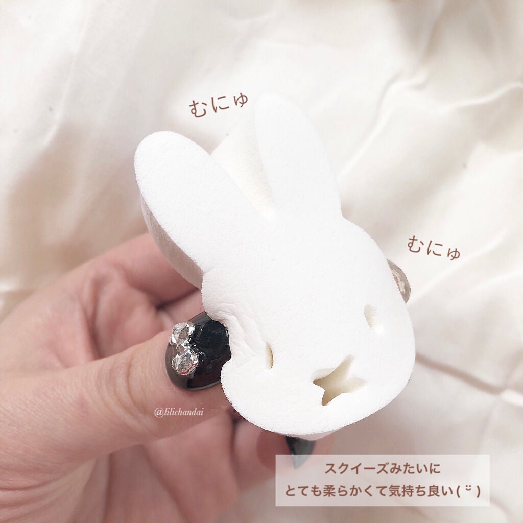 ミッフィーダイカットパフ/ミッフィースタイル/パフ・スポンジを使ったクチコミ(4枚目)