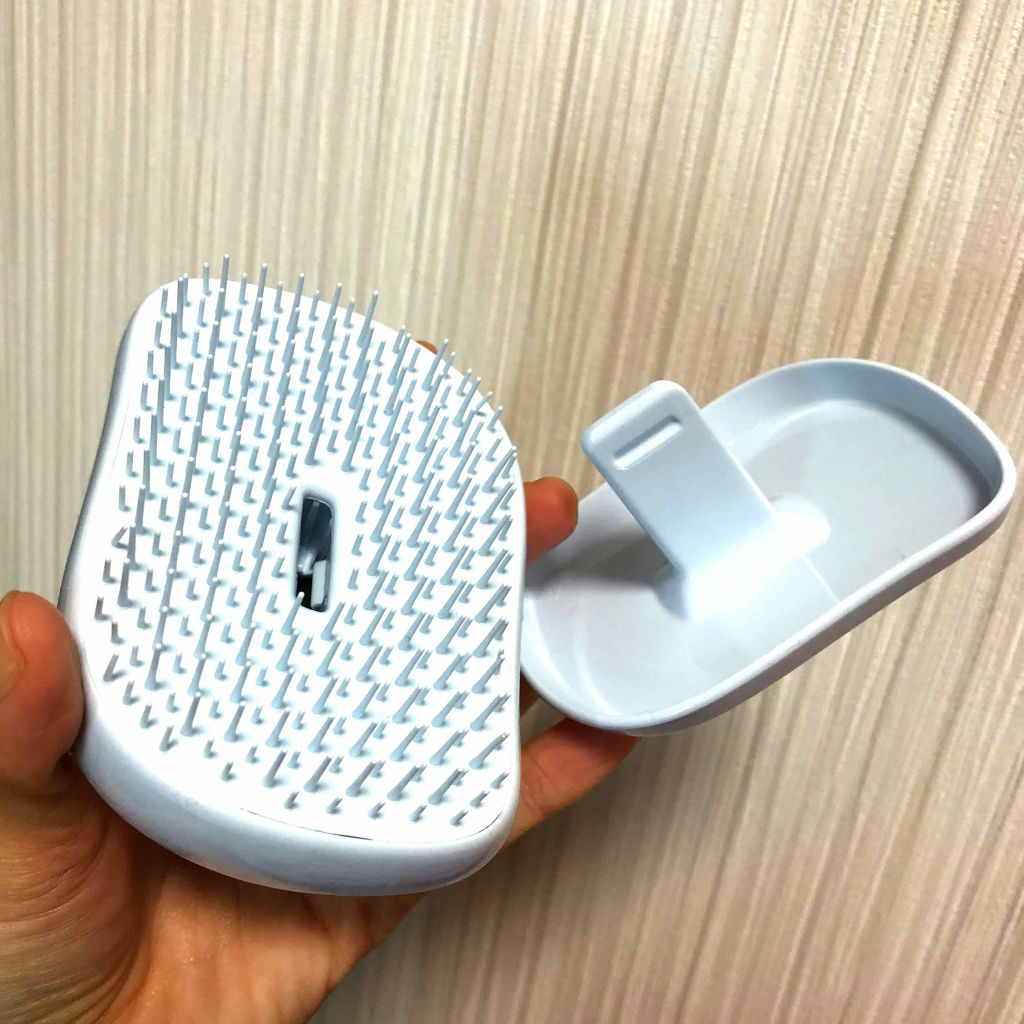 コンパクトスタイラー オーロラジュエル/TANGLE TEEZER/ヘアブラシを使ったクチコミ（2枚目）