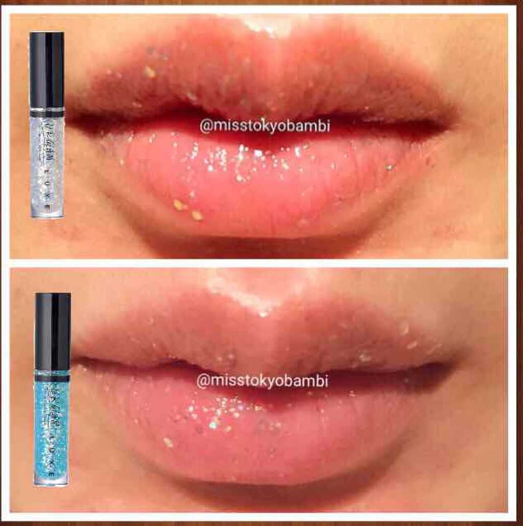 UR GLAM LUXE GLITTER LIP GLOSS/U R GLAM/リップグロスを使ったクチコミ(4枚目)