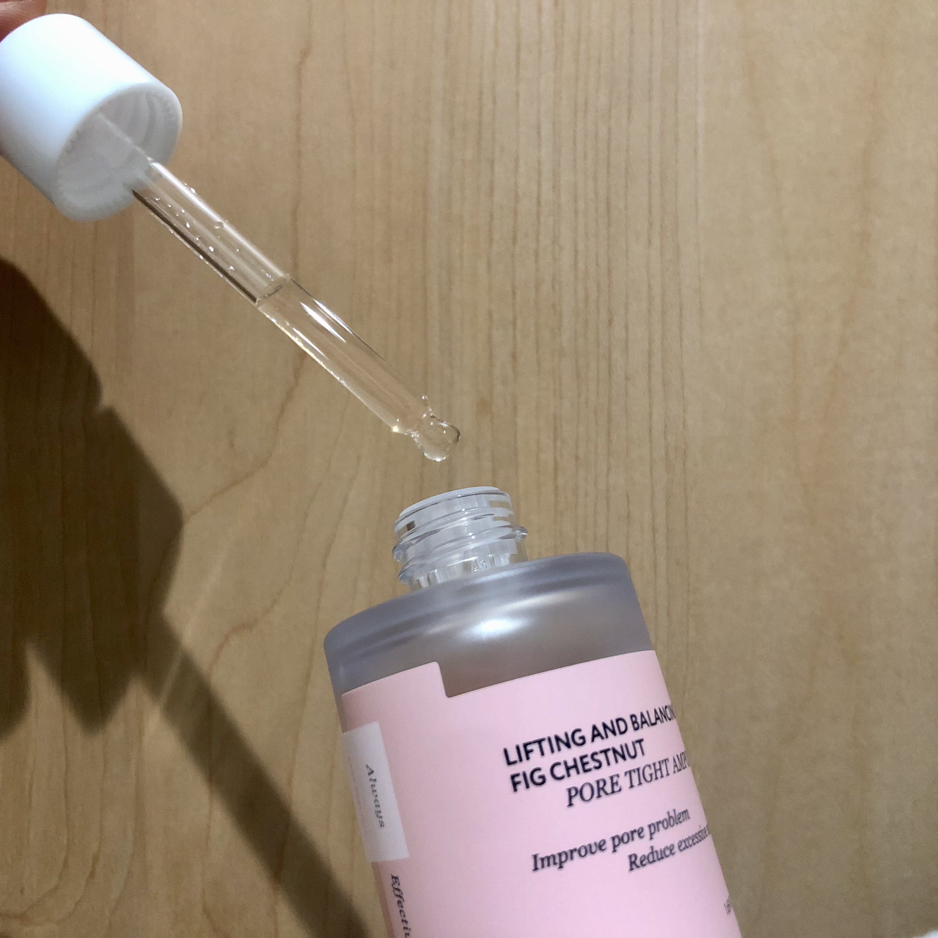 イチジク毛穴アンプル/Veganifect/美容液を使ったクチコミ（2枚目）