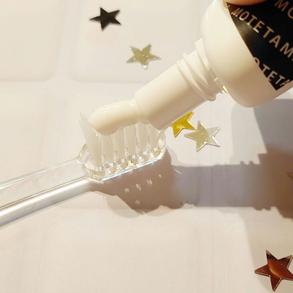 薬用歯磨き粉ペースト/MOTETAMA(モテたま)/歯磨き粉を使ったクチコミ（3枚目）