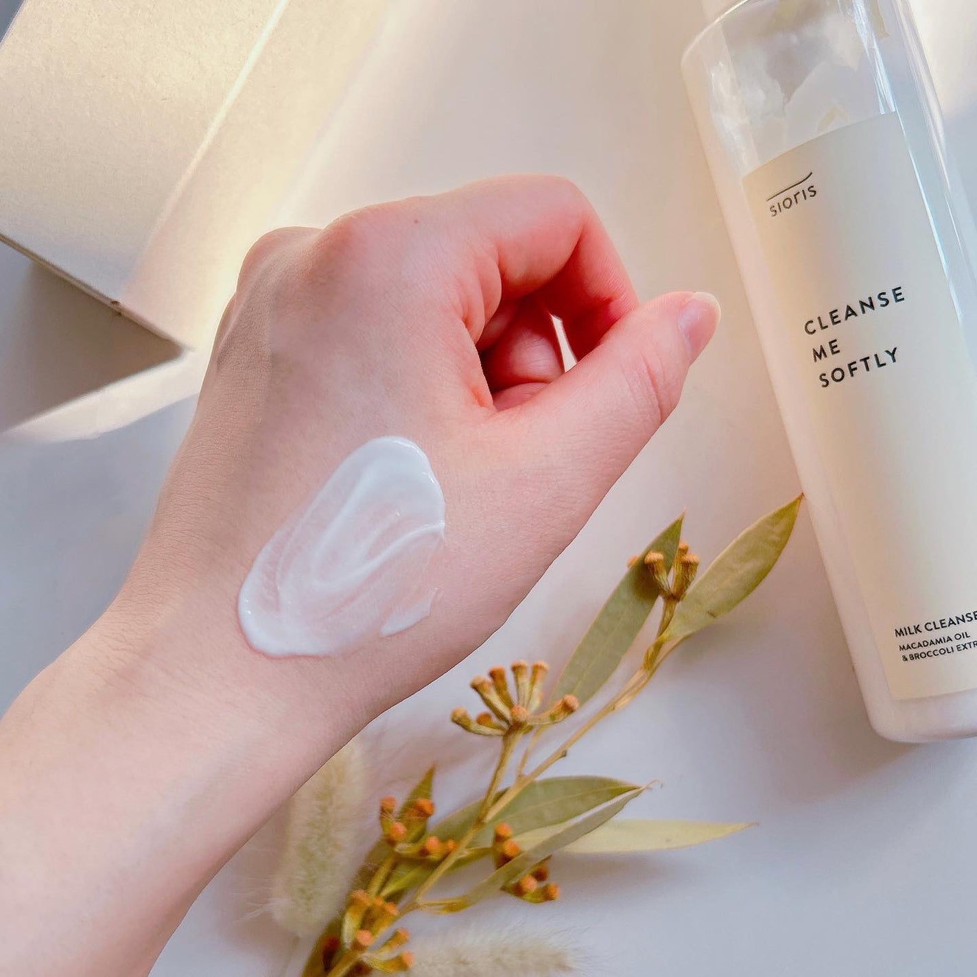 クレンズ ミー ソフトリー ミルククレンザー/SIORIS/ミルククレンジングを使ったクチコミ(5枚目)