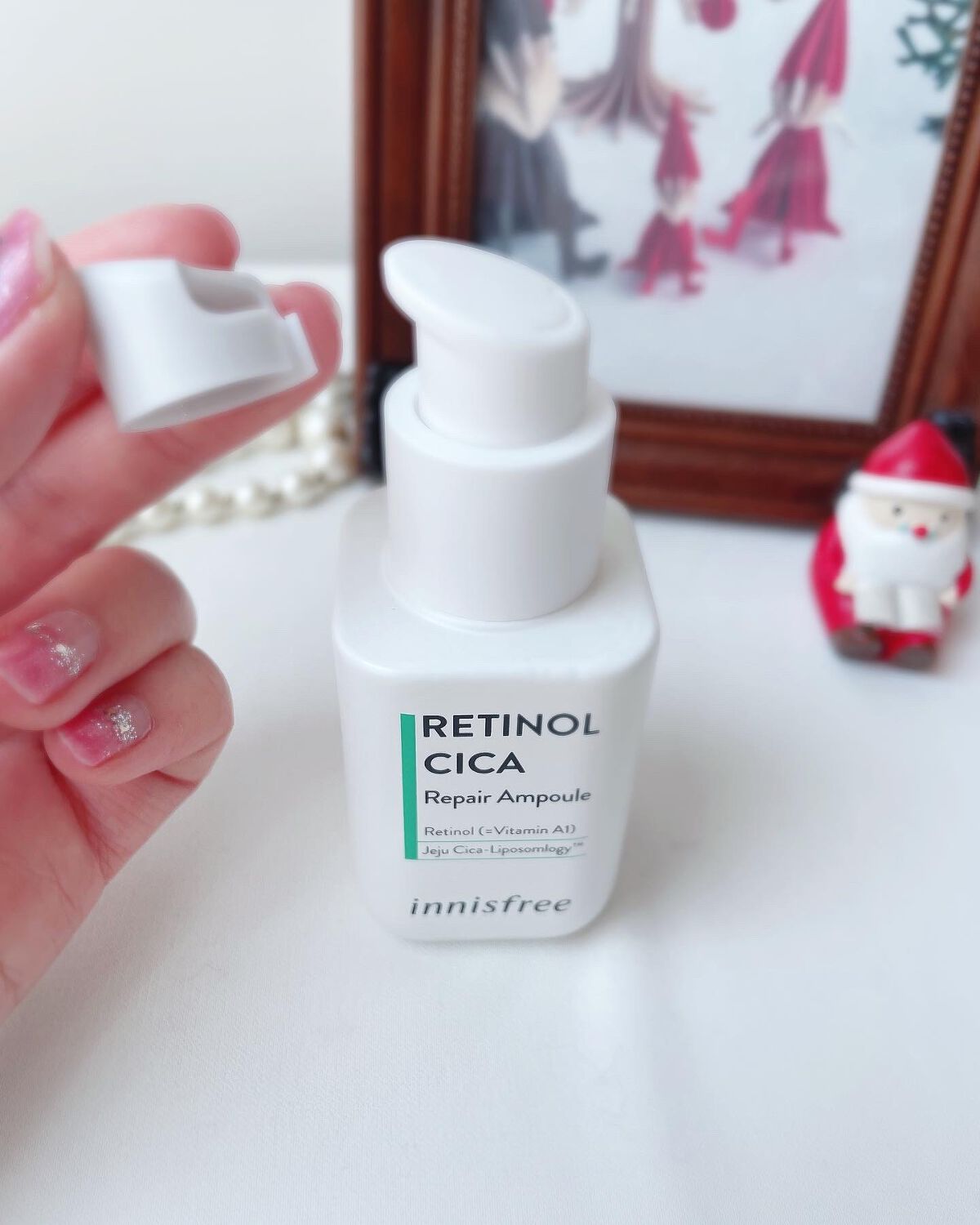 レチノール　シカ　リペア　セラム/innisfree/美容液を使ったクチコミ（3枚目）