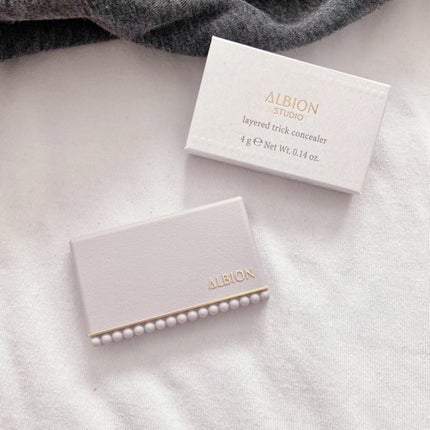 アルビオン スタジオ レイヤードトリック コンシーラー/ALBION/パレットコンシーラーを使ったクチコミ(2枚目)