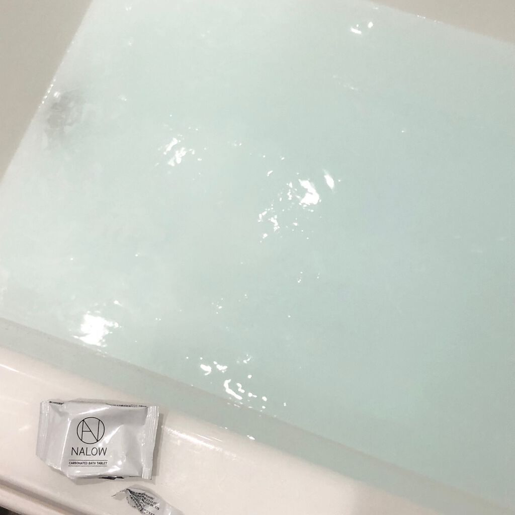 炭酸ソルト入浴料/NALOW/炭酸系入浴剤を使ったクチコミ(4枚目)