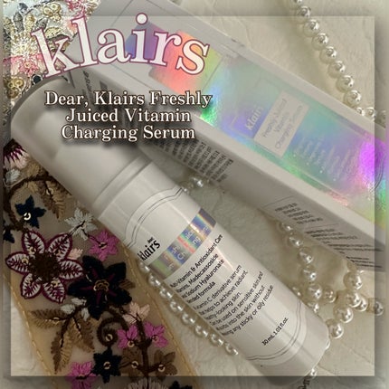フレッシュリージュースドビタミンチャージングセラム(30ml)/Klairs/美容液を使ったクチコミ(1枚目)