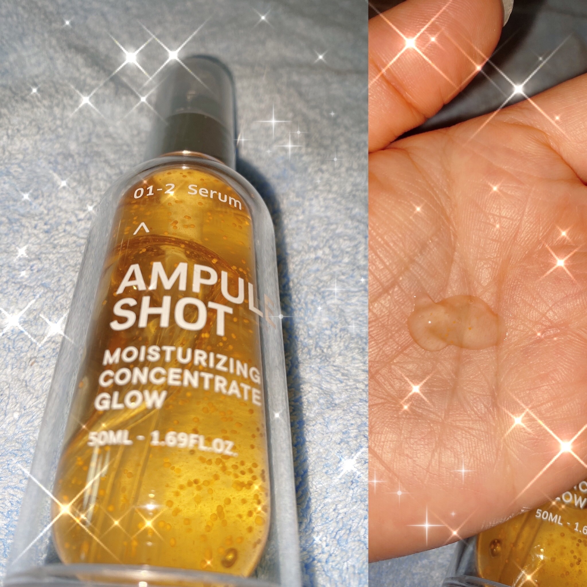 モイスチャーライジング コンセントレートグロウ セラム/AMPULE SHOT/美容液を使ったクチコミ（1枚目）