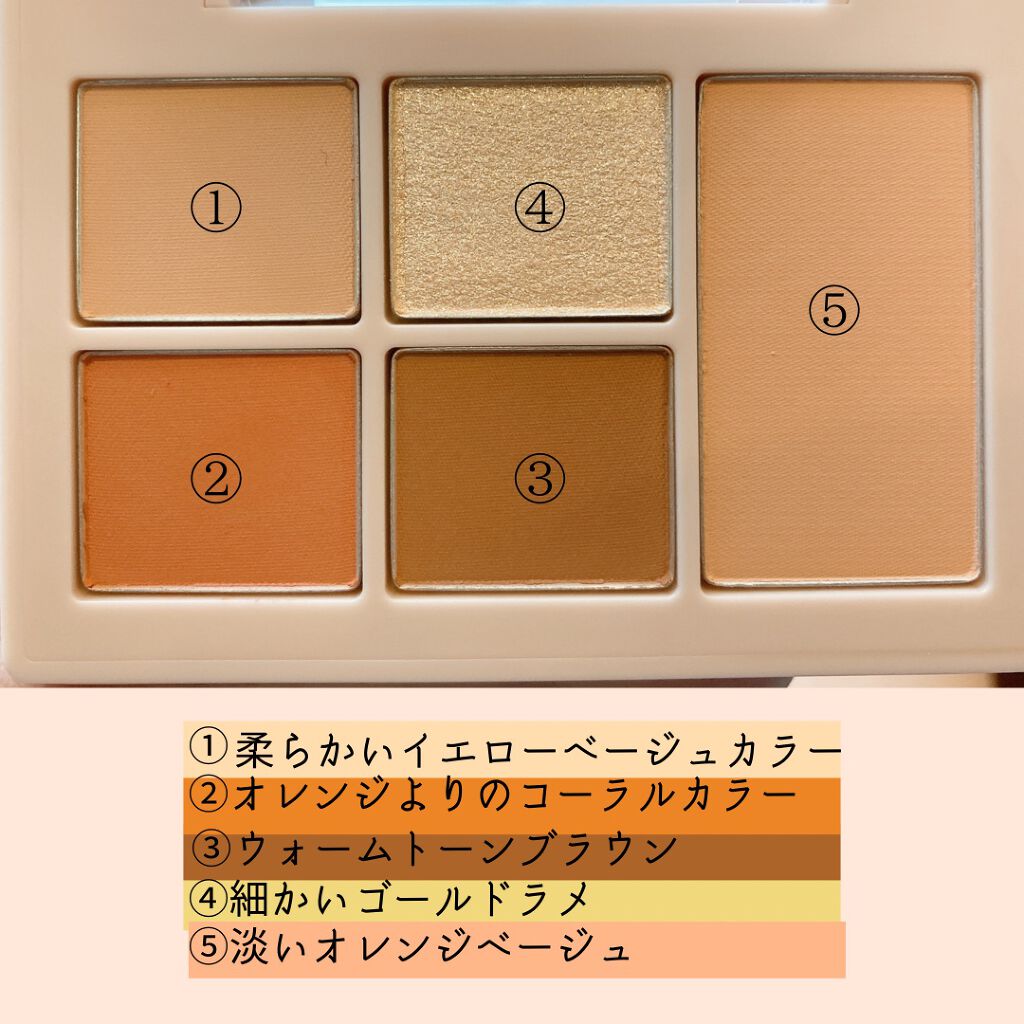 マルチカラーパレット/and:ar/マルチパレットを使ったクチコミ（2枚目）