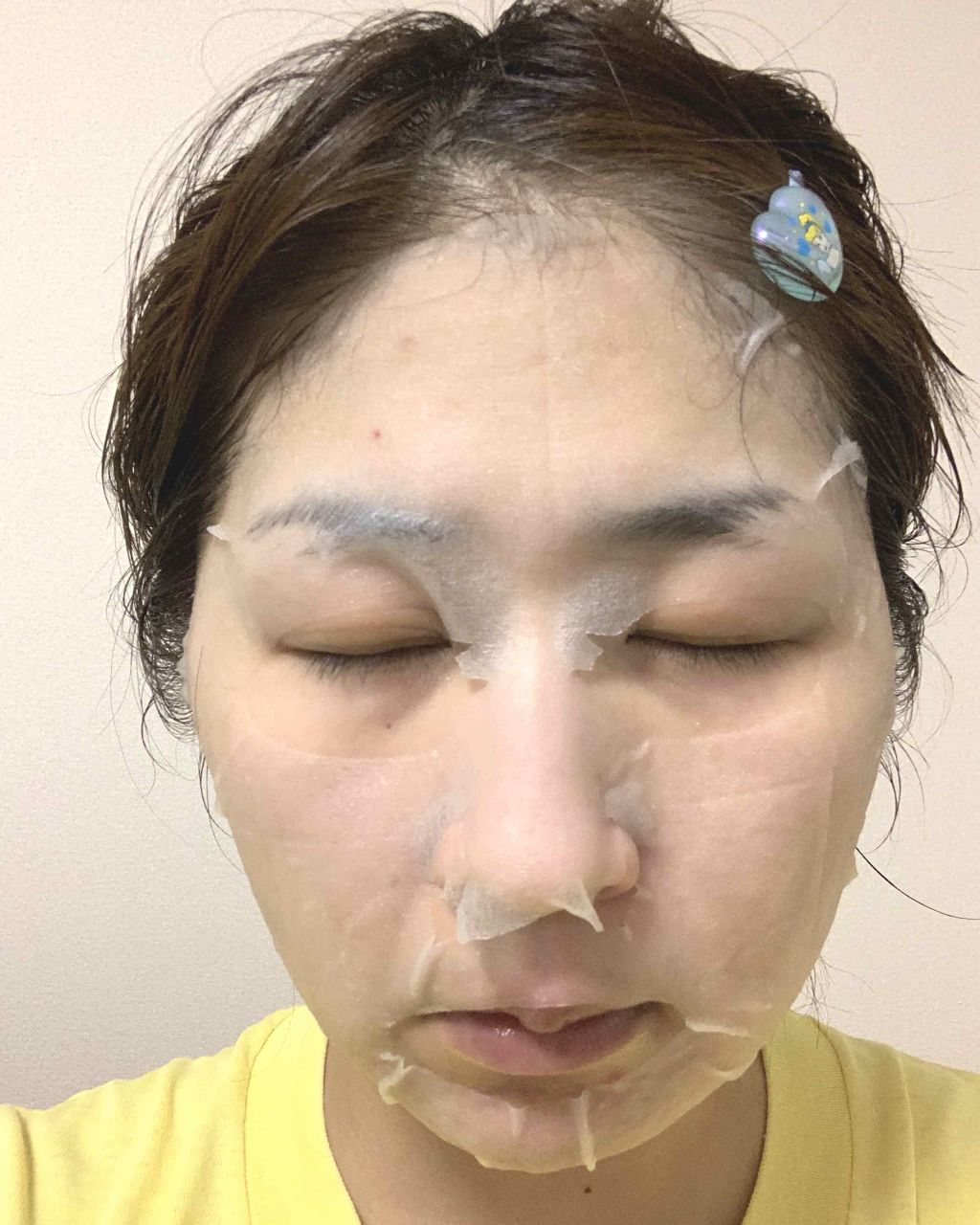 黒真珠マスク/我的美麗日記/シートマスク・パックを使ったクチコミ(4枚目)