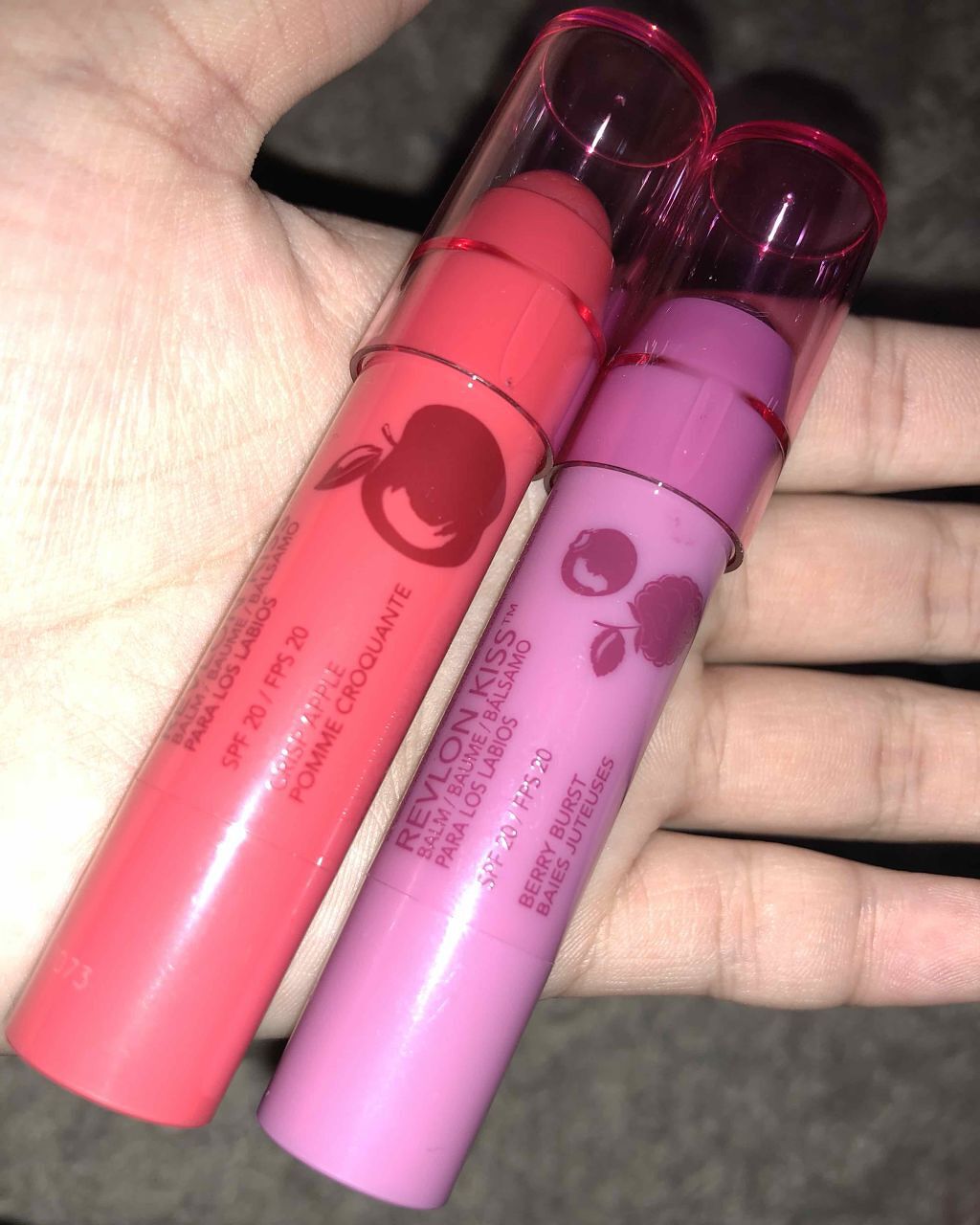 キス バーム/REVLON/口紅を使ったクチコミ（1枚目）