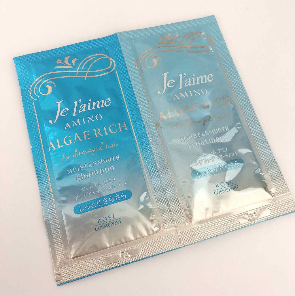 アミノ シャンプー/トリートメント モイスト&スムース/Je l'aime/シャンプー・コンディショナーを使ったクチコミ(1枚目)