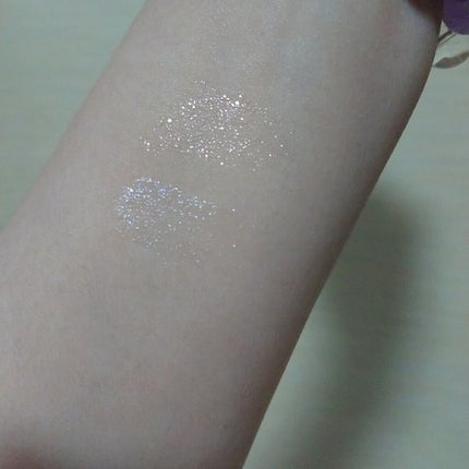 リキッド グリッター シャドウ/rom&nd/グリッターを使ったクチコミ(3枚目)