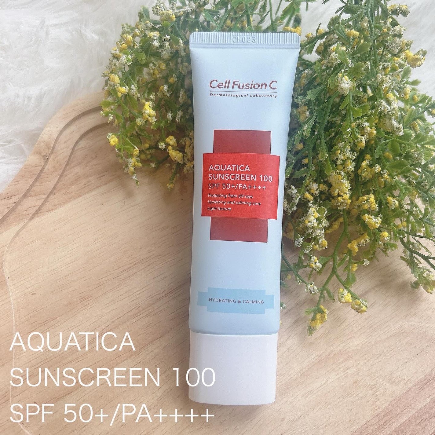 アクアティカサンスクリーン100/Cell Fusion C(セルフュージョンシー)/日焼け止めクリームを使ったクチコミ(1枚目)