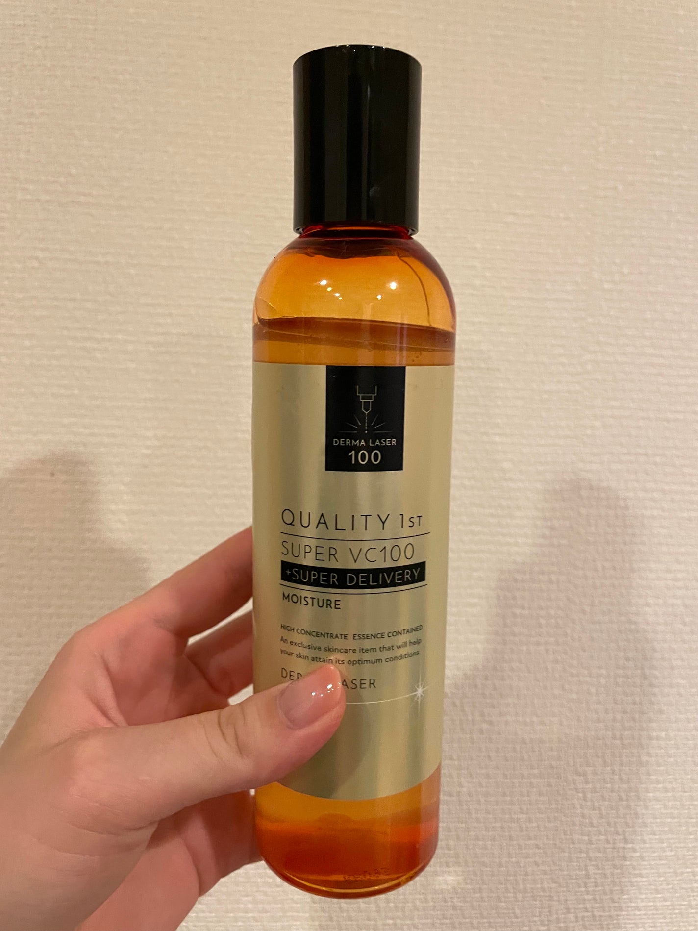 ダーマレーザー スーパーVC100ローション(しっとり)/クオリティファースト/化粧水を使ったクチコミ(1枚目)