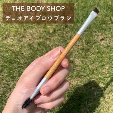 デュオアイブロウブラシ/THE BODY SHOP/メイクブラシを使ったクチコミ（1枚目）