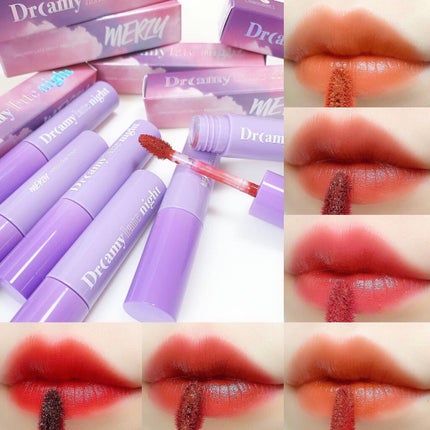 ドリーミーレイトナイト メロウティント/MERZY/リップティントを使ったクチコミ(1枚目)