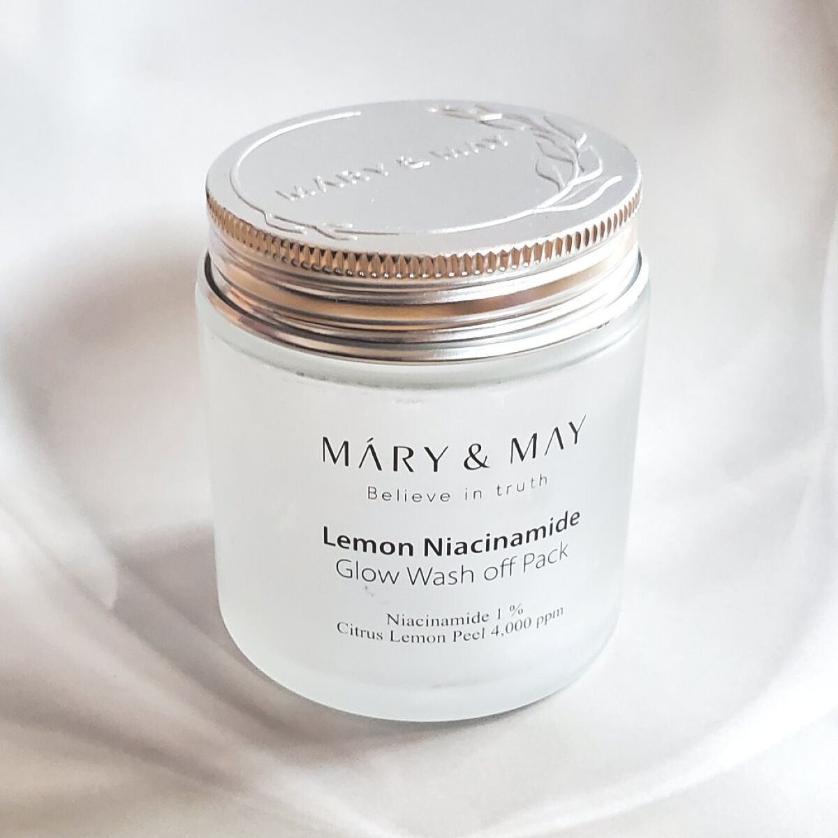 レモンナイアシンアミドグロウウォッシュオフパック /MARY&MAY/洗い流すパック・マスクを使ったクチコミ（1枚目）