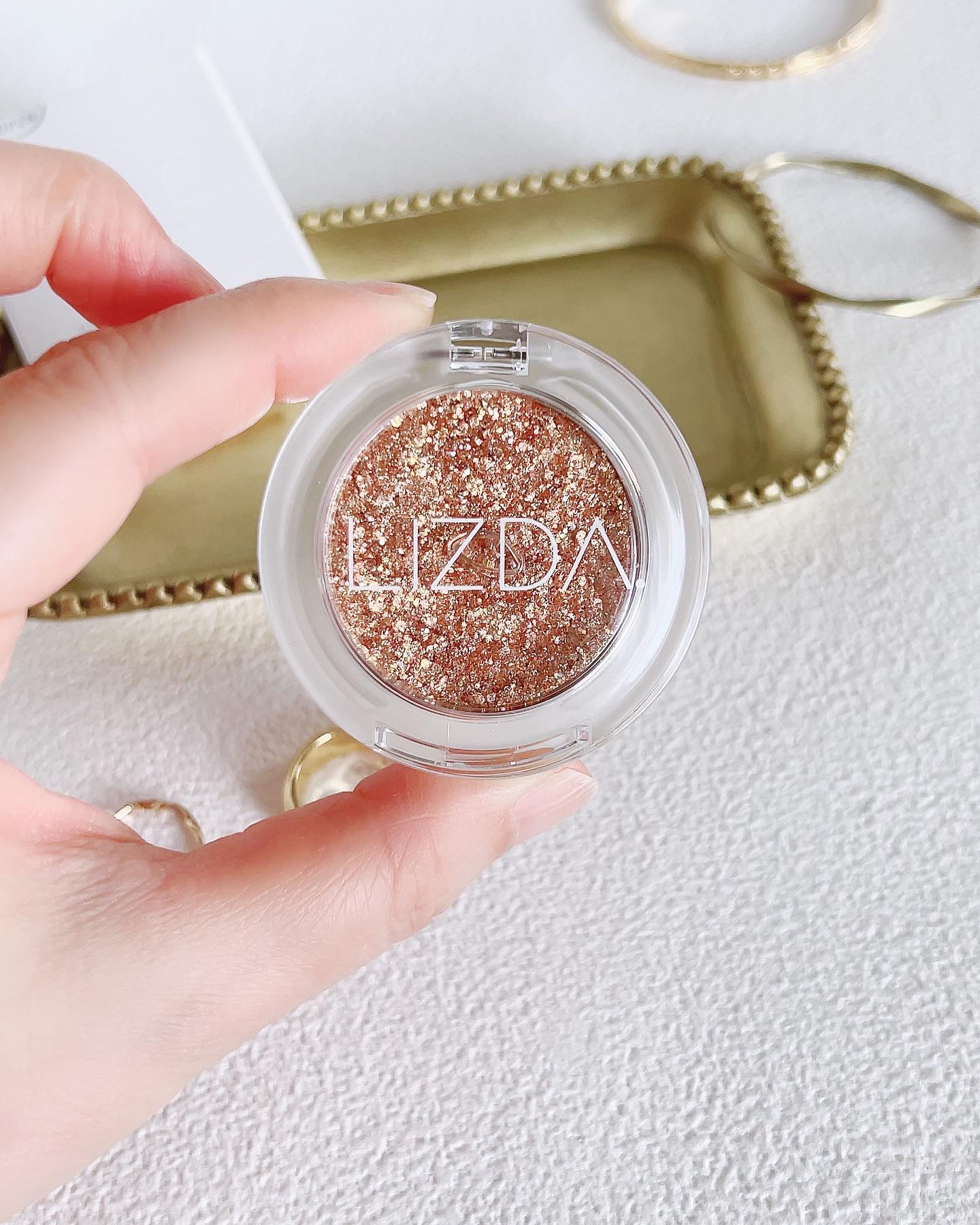 ブリング フィット アイグリッター/LIZDA/グリッターを使ったクチコミ（2枚目）