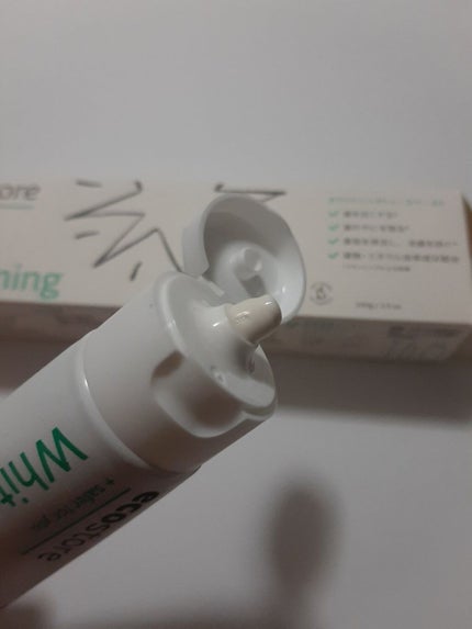 トゥースペースト<ホワイトニング>/ecostore/歯磨き粉を使ったクチコミ(4枚目)