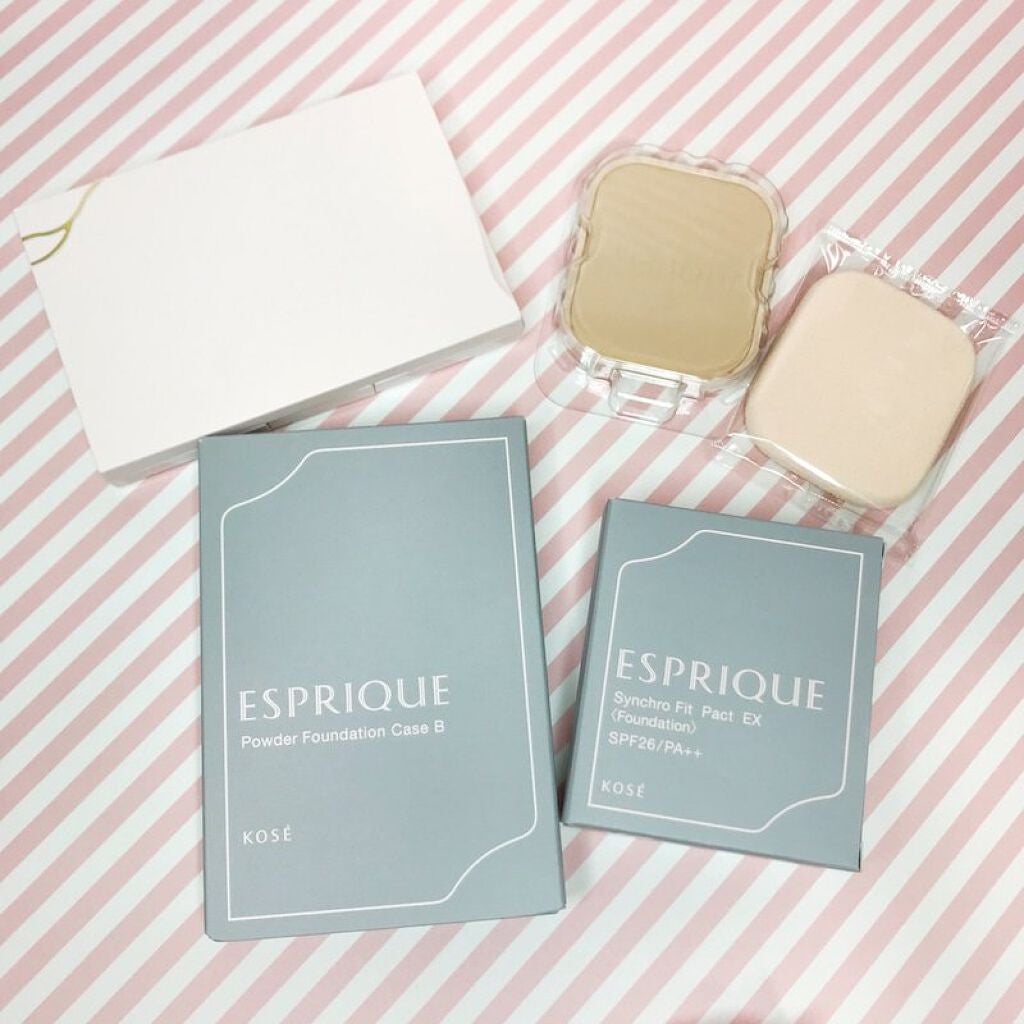 シンクロフィット パクト EX/ESPRIQUE/パウダーファンデーションを使ったクチコミ(2枚目)