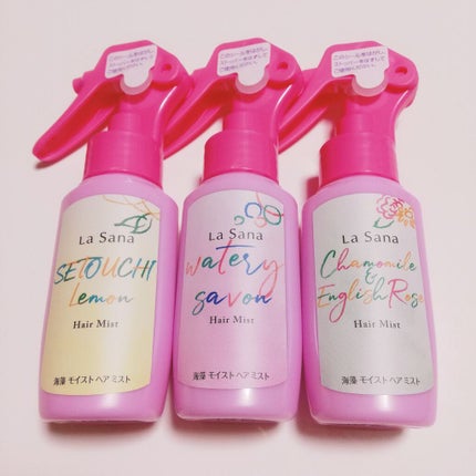 海藻 モイスト ヘア ミスト/ラサーナ/プレスタイリング・寝ぐせ直しを使ったクチコミ(1枚目)