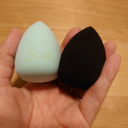 &be ブラックスポンジ/&be/パフ・スポンジを使ったクチコミ(3枚目)