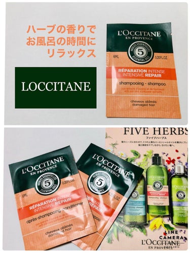 ファイブハーブスリペアリングシャンプー／コンディショナー/L'OCCITANE/シャンプー・コンディショナーを使ったクチコミ（1枚目）