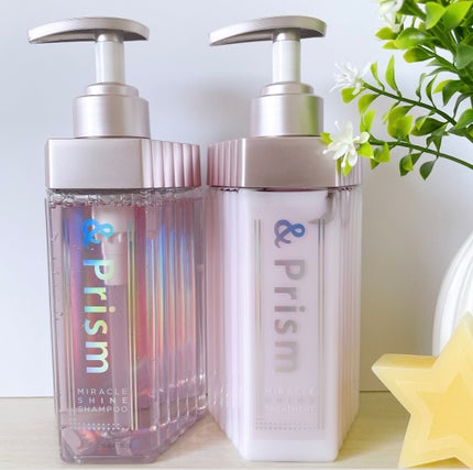 ミラクル シャイン シャンプー/ヘアトリートメント/&Prism/市販シャンプーを使ったクチコミ(4枚目)