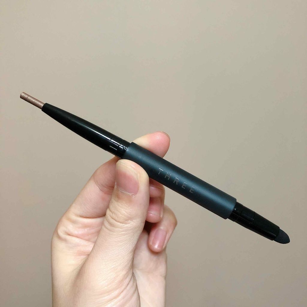 サブトーンディファイニング アイペンシル/THREE/スティックアイシャドウを使ったクチコミ（2枚目）