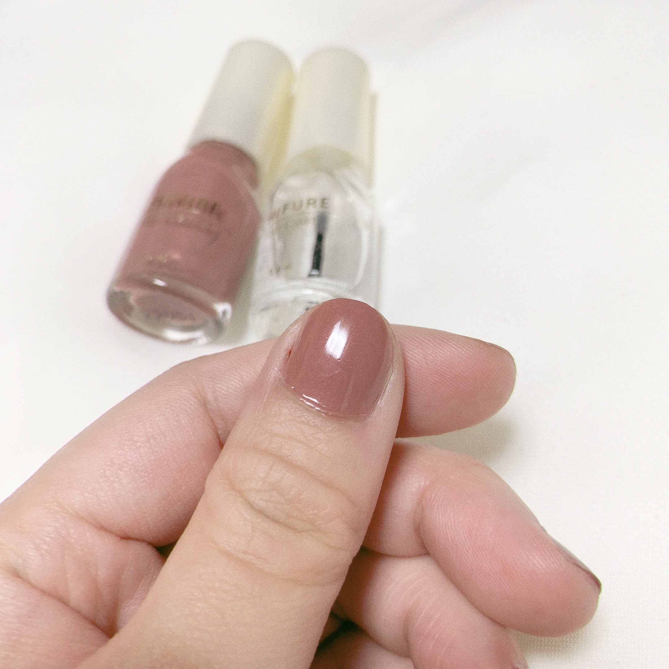 ネイル エナメル/ちふれ/マニキュアを使ったクチコミ（2枚目）