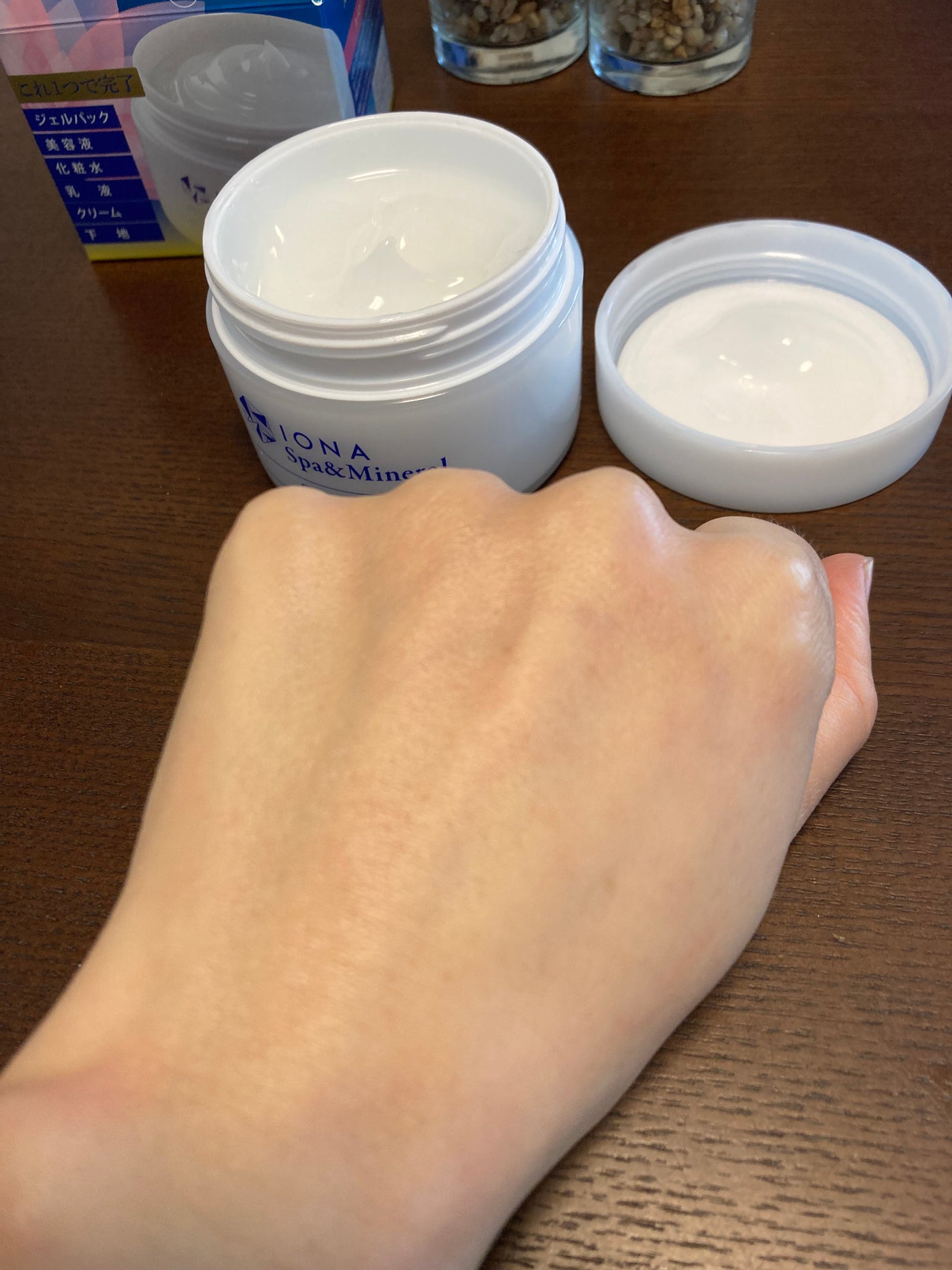 スパ&ミネラル エッセンス ジェル/IONA/フェイスクリームを使ったクチコミ(6枚目)