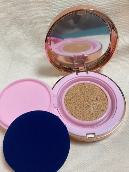 ピンクティーツリーカバークッション/APLIN/クッションファンデーションを使ったクチコミ(3枚目)